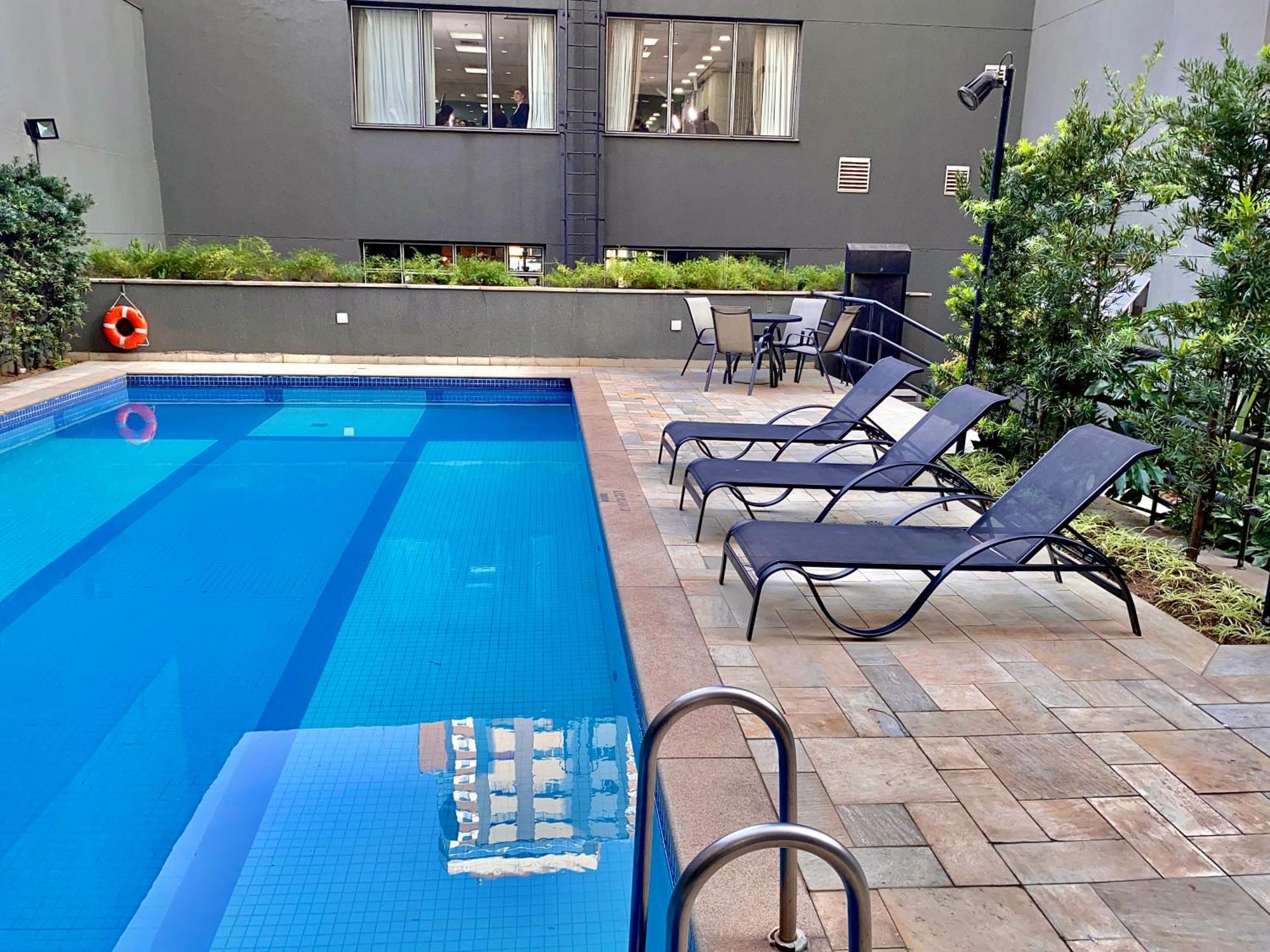 Apart-Hotel World Square Melhor Localizacao Sp เซาเปาโล ภายนอก รูปภาพ